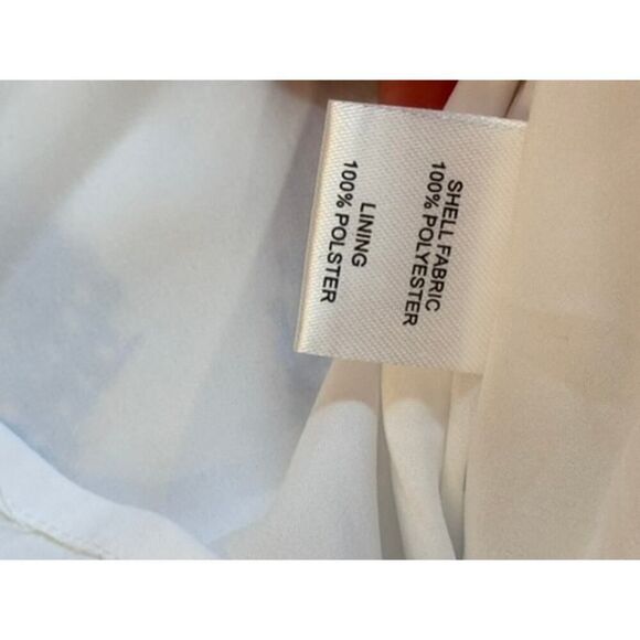 🎨 NWT Emily McCarthy Blue Polka Dot Long Sleeve Dress - Size S- gorgeous 🎨 - Picture 14 of 14